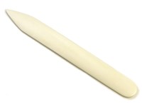 Pointed Folder 7" - Bone