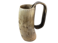 Cow Horn Soldiers Mug - Rough - 1/2 Pint