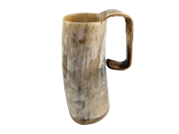 Cow Horn Soldiers Mug - Polished - 1 Pint