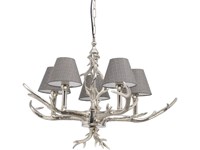 Nickel Antler Chandelier