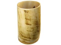Cow Horn Storage Pot - Rough - Tall