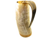 Cow Horn Viking Mug - Polished - 1 Pint