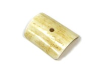 Curved Cow Horn Weaving Tablet