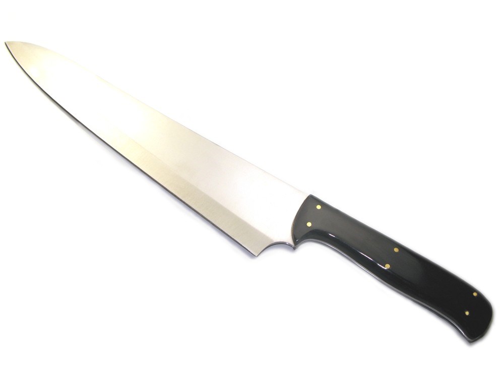 Buffalo Horn Handle Meat Knife Buffalo Horn Handle Meat Knife