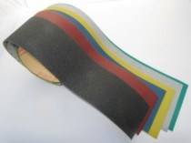 Abrasive sandpaper rolls for hand sanding or cutting to length for orbital sanders