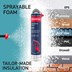 Penosil Spray Foam Insulation Can Easy Spray 111 Bundle