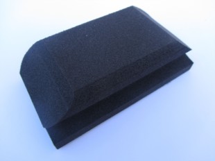 Moulded Handblock For 70 X 125mm Velours Sheets