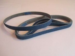 Zirconia Blue Belts for Linisher / Dynafile 10 x 330 mm