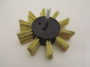 Flap Brush - Brass Coated Steel Wire