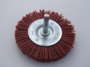 Grittyflex Wheel Brush Coarse (Red) 75mm