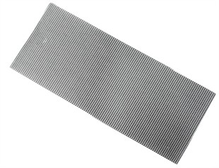 115mm x 280mm Abrasive Mesh Sanding Sheets For Half Sheet Sanders. 10 Pack.