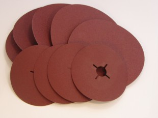 ALUMINIUM OXIDE FIBRE DISC 125mm DIAMETER