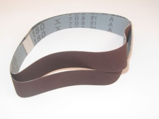Cloth Linisher Belt 25mm x 760mm Aluminium Oxide Abrasive