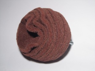 Scruff Ball Maroon - Very Fine 75mm BA340 Flexipads