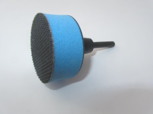 75mm Velcro Backing Pad For Velours Sanding Discs (soft face)