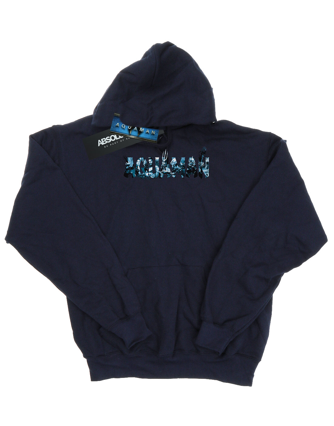 DC Comics Girls Aquaman Text Logo Sweatshirt