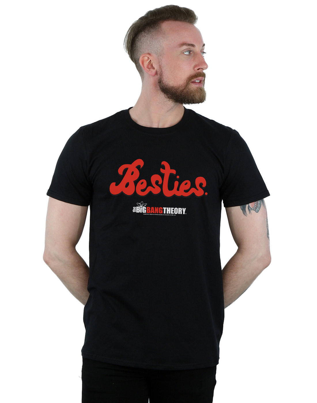 The Big Bang Theory Herren Besties Text T-Shirt - Bild 4 von 7