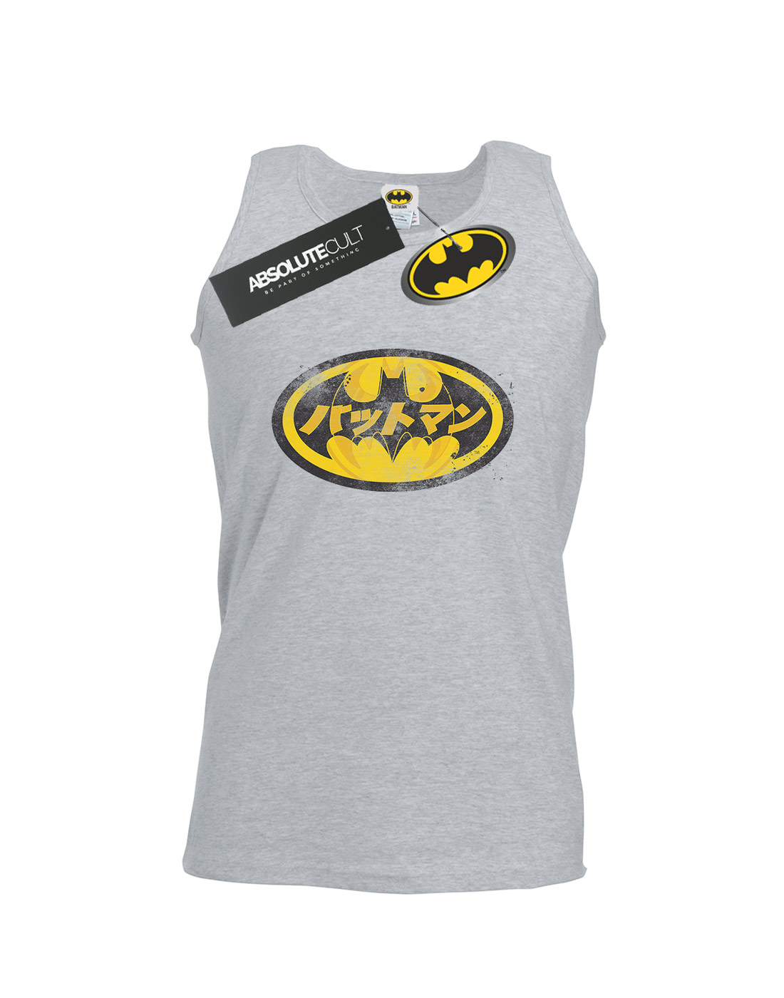 DC Comics Camiseta sin mangas unisex con logotipo de Batman