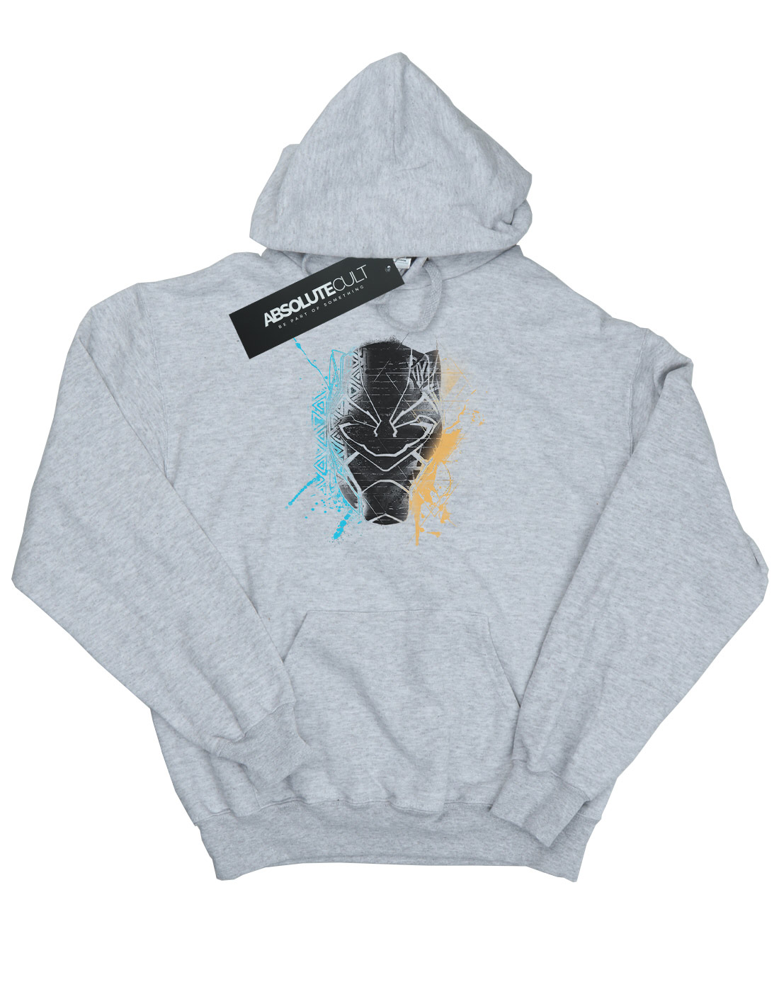 Marvel Herren schwarz schwarz schwarz Panther Splash Kapuzenpullover 3d159f Marvel Herren schwarz schwarz schwarz Panther Splash Kapuzenpullover 3d159f