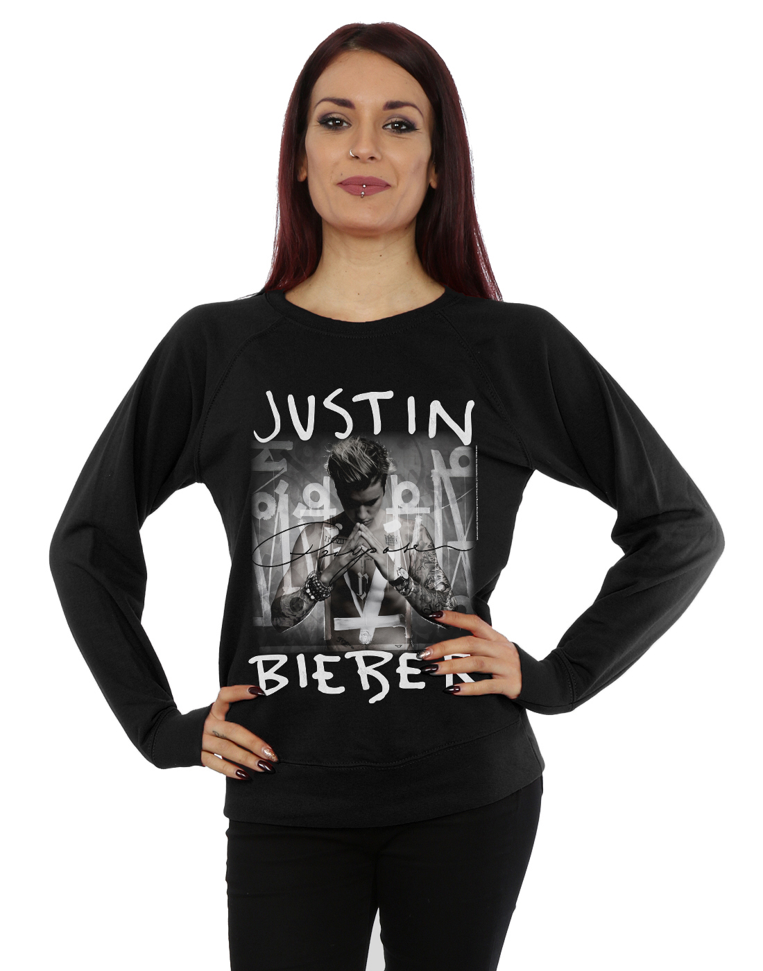 Album Cover Purpose Bieber Donna Felpa Justin zPUB7