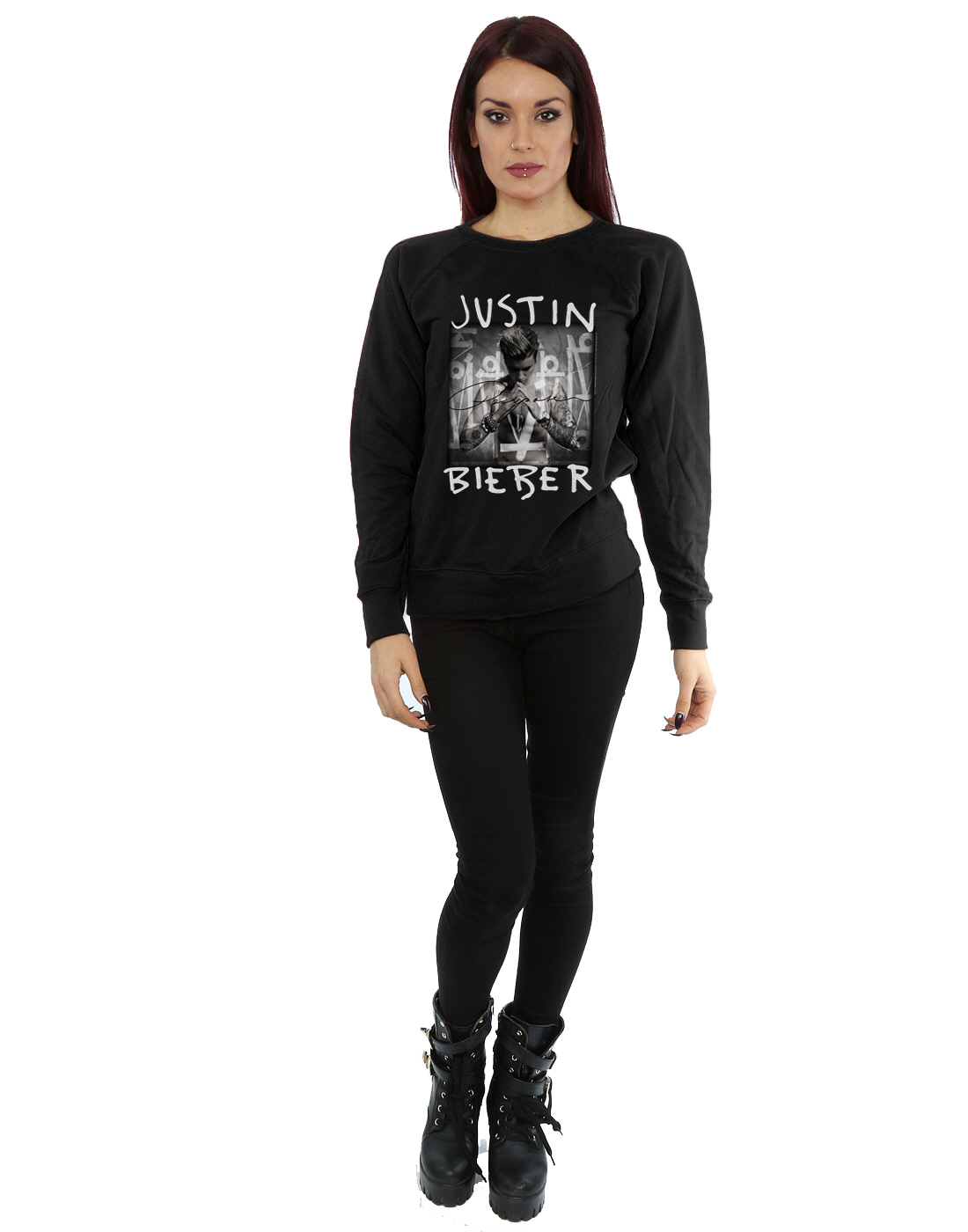 Album Cover Purpose Bieber Donna Felpa Justin zPUB7