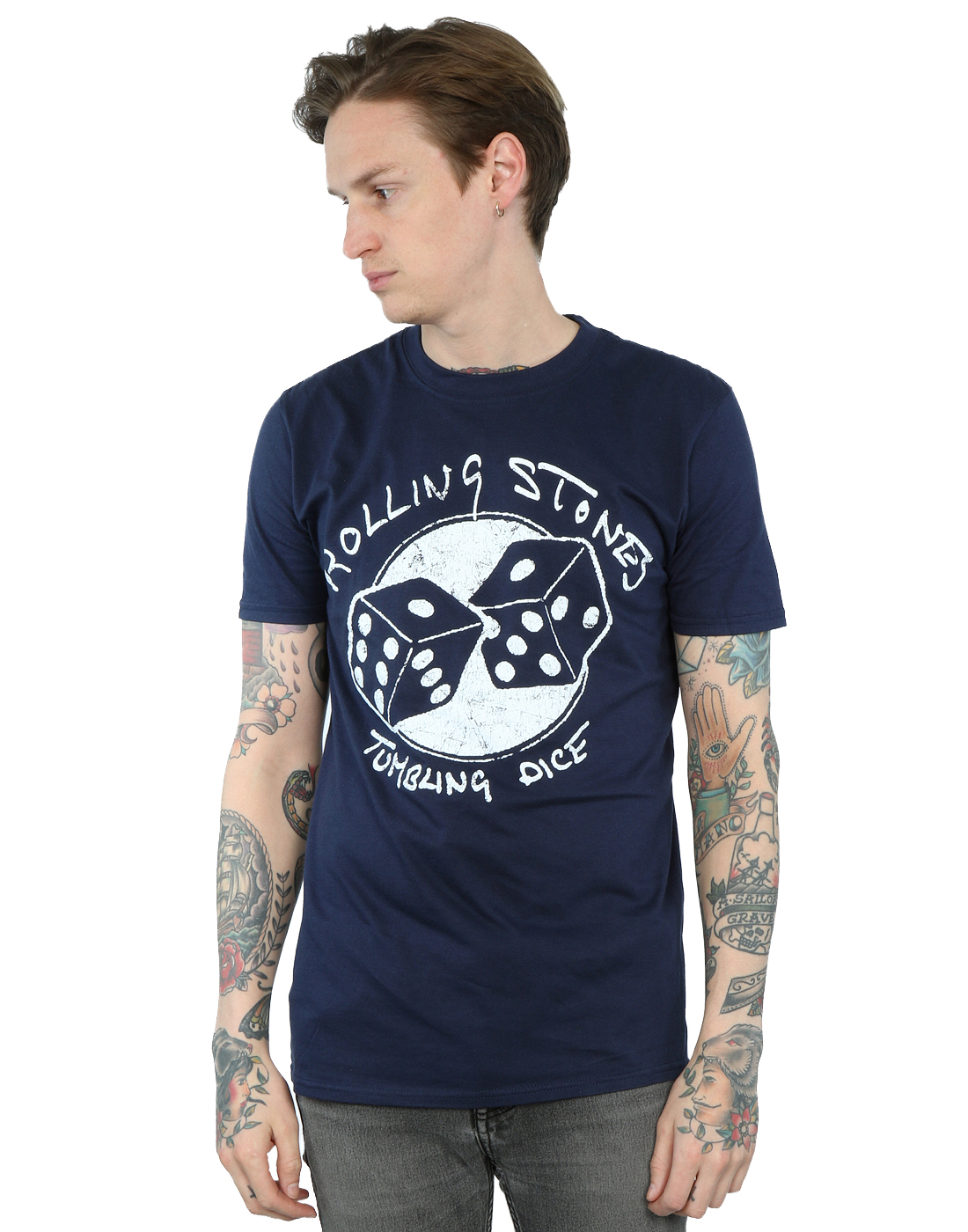camiseta rolling stones hombre