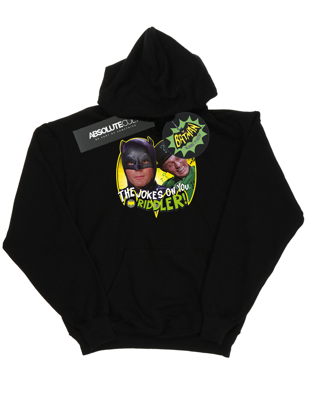 Comics Tv Cappuccio Donna Dc Felpa Batman Riddler Con Joke Series tvwHqdFC