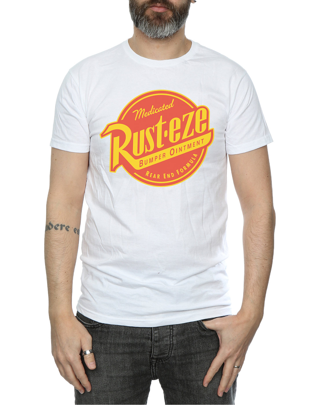 Disney Men's Cars RustEze Logo TShirt  eBay