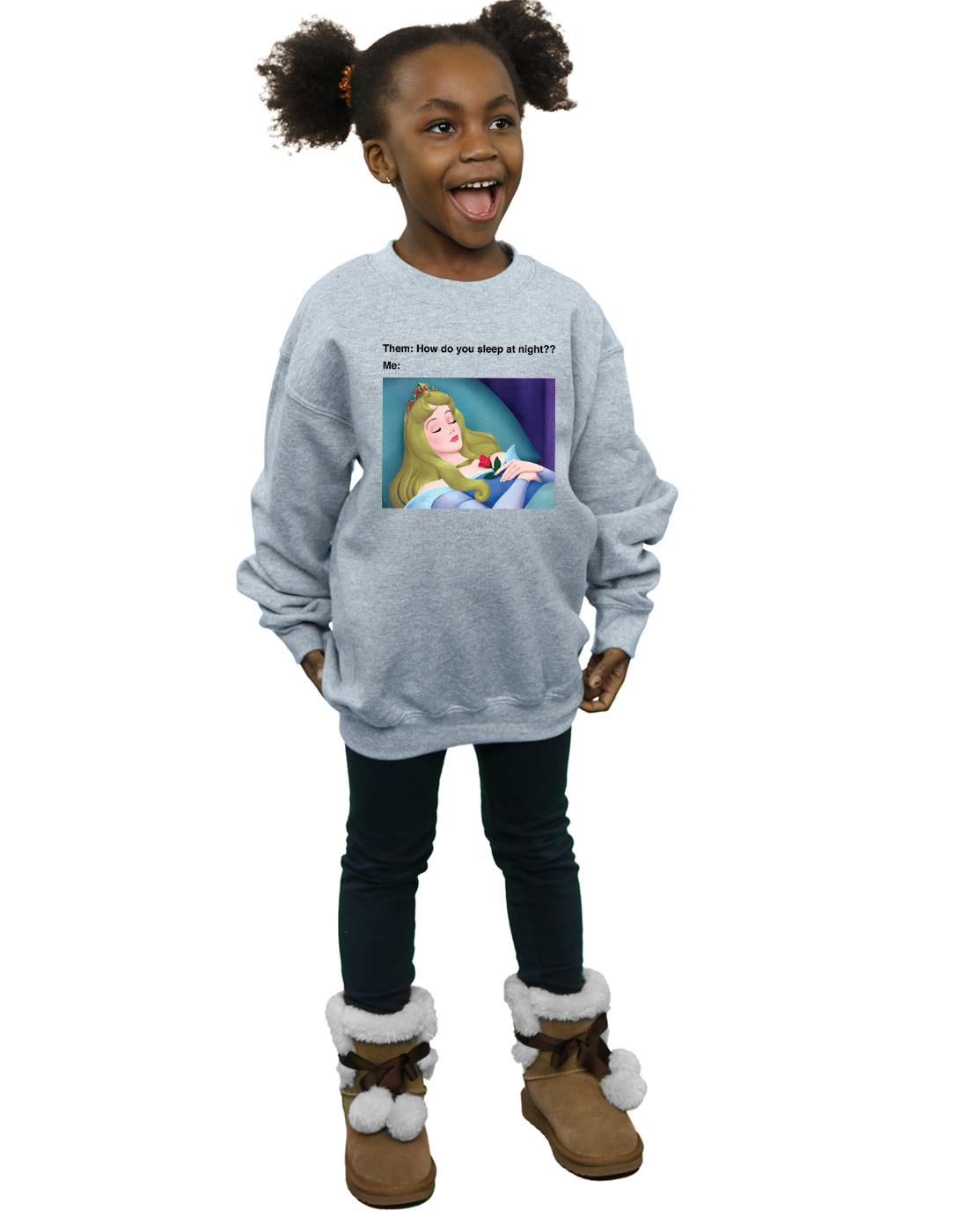 sleeping beauty sweatshirt