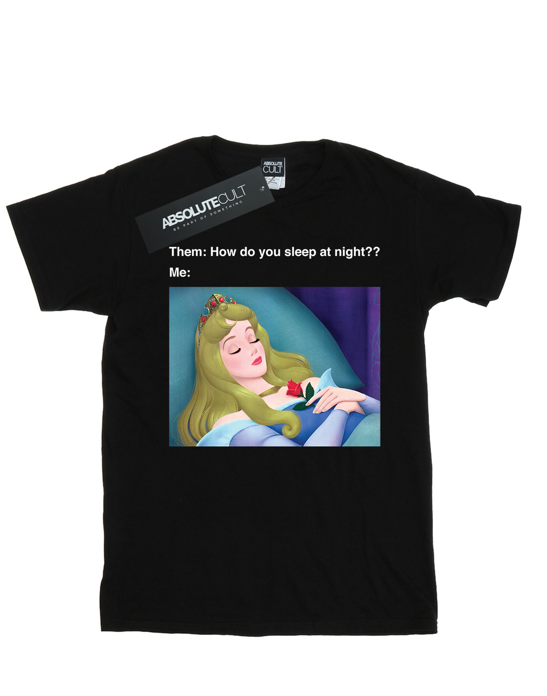 Disney Herren Sleeping Beauty Meme T-Shirt - Bild 7 von 17