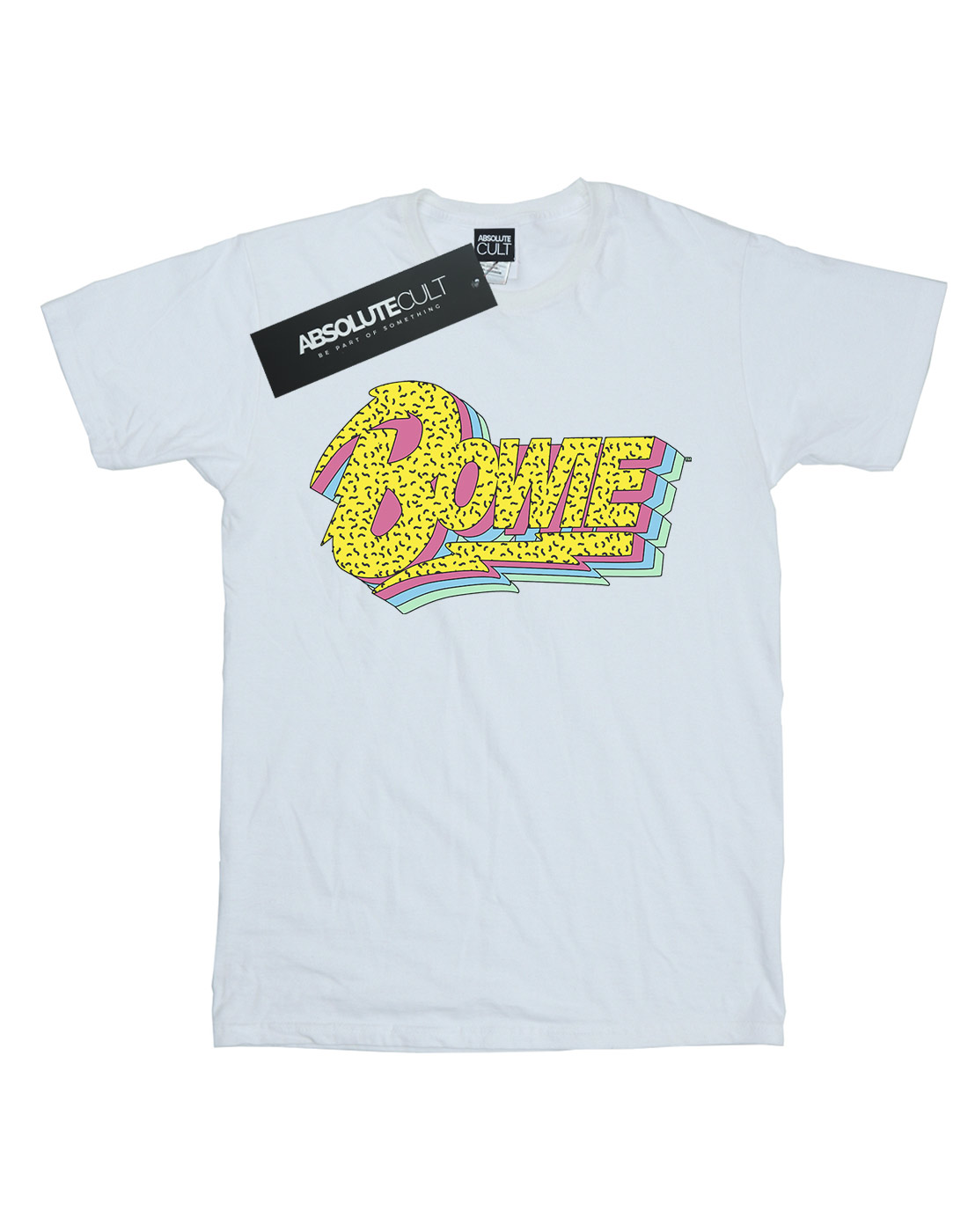 David Bowie Girls Moonlight 90s Logo T-Shirt - Picture 9 of 9