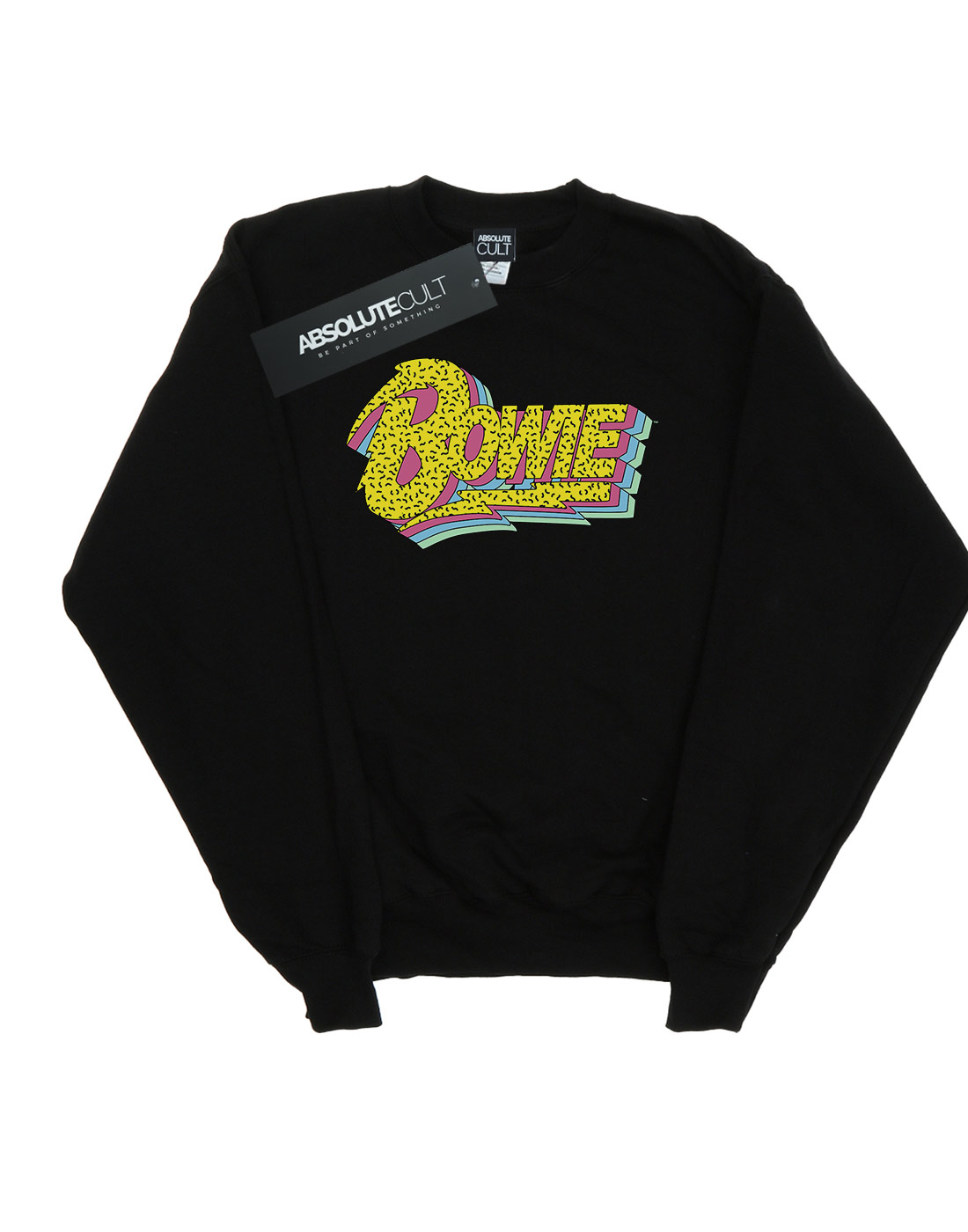 David Bowie Girls Moonlight 90s Logo Sweatshirt - Picture 5 of 9
