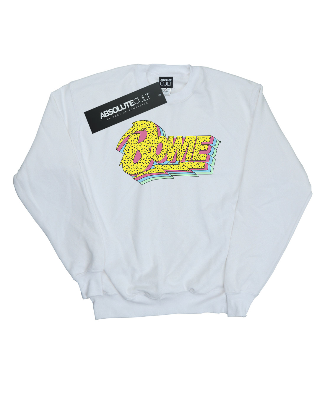 David Bowie Girls Moonlight 90s Logo Sweatshirt - Picture 9 of 9