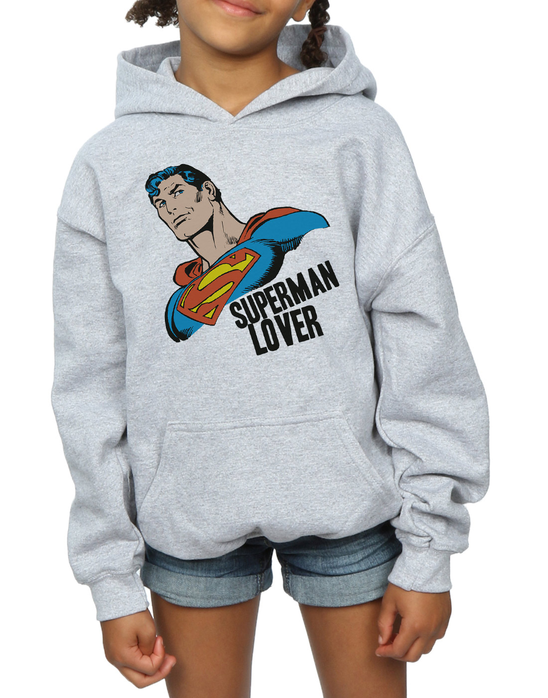 DC Comics Girls Superman Lover Hoodie - Picture 12 of 13