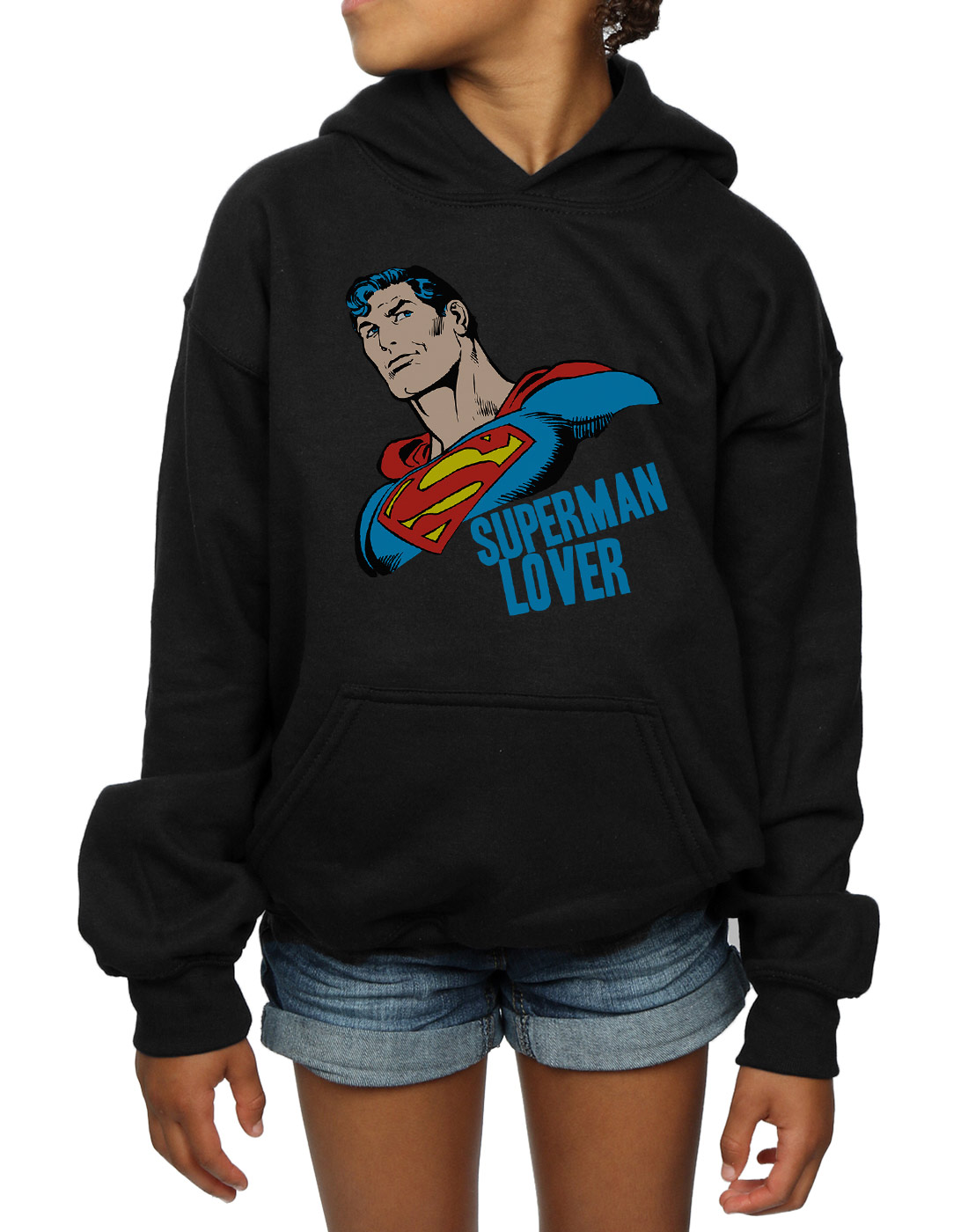 DC Comics Girls Superman Lover Hoodie - Picture 8 of 13