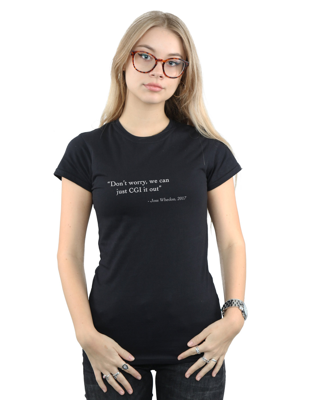 Absolute Cult Drewbacca Girls Jesus Christ Quote Sweatshirt