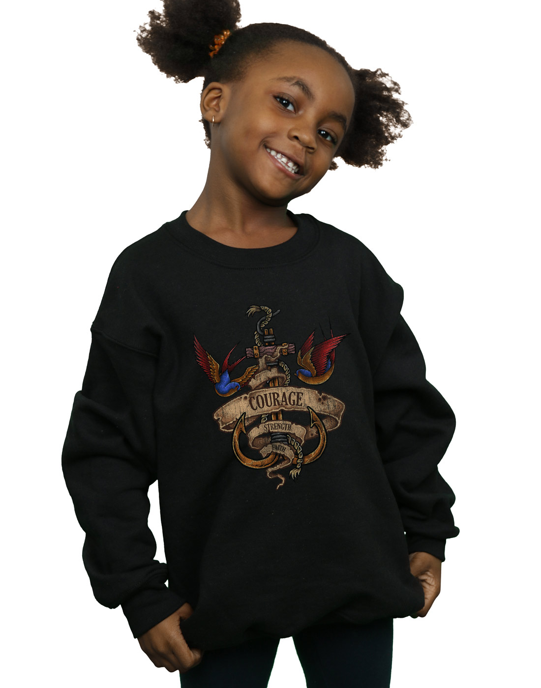 Absolute Cult Drewbacca Girls Keep It Old School Sweatshirt
