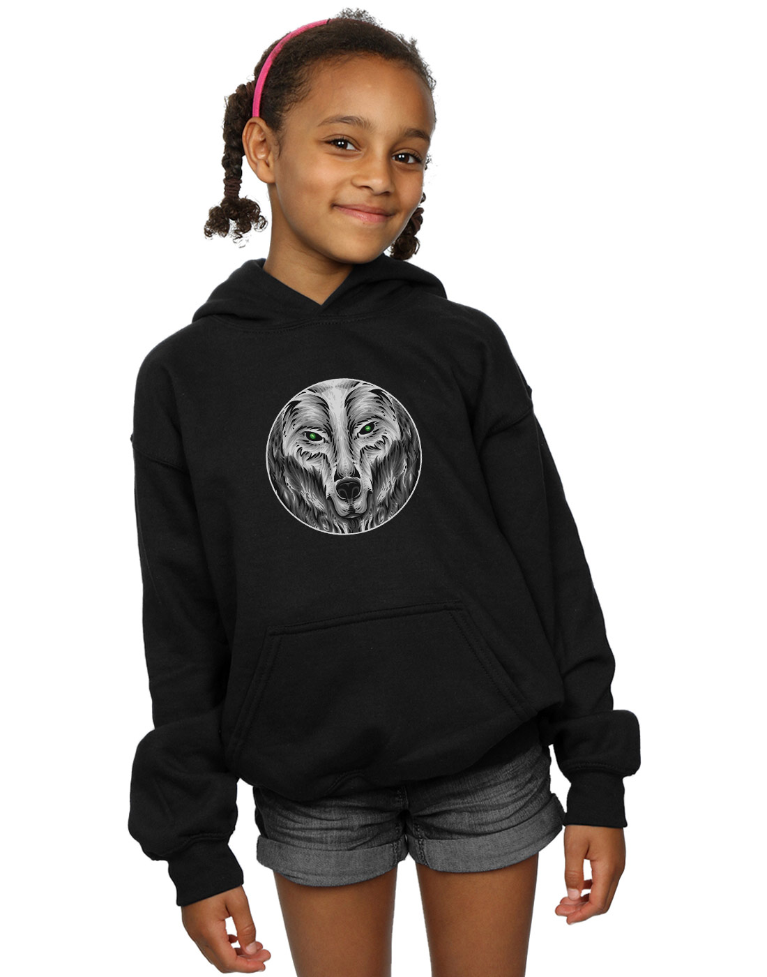 Drewbacca Girls The Wolf Spirit Hoodie