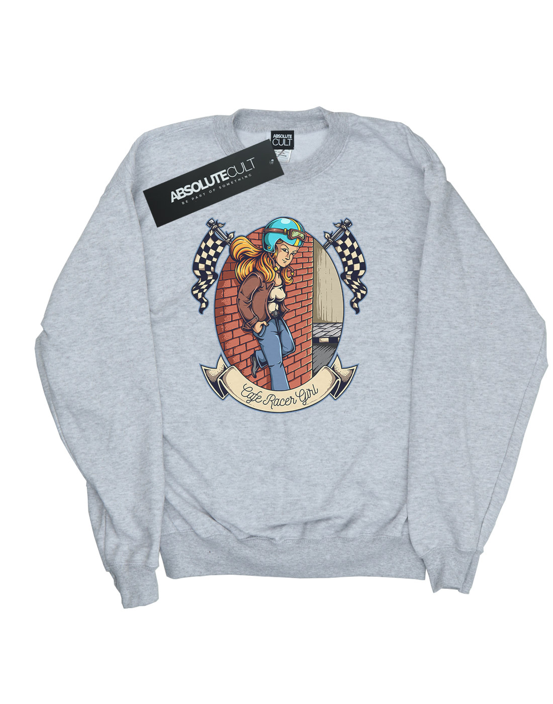 Drewbacca Girls Motor Racer Hoodie