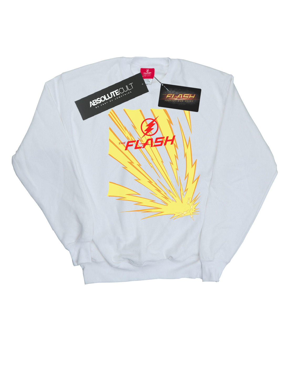 DC Comics Girls The Flash Lightning Portrait Hoodie