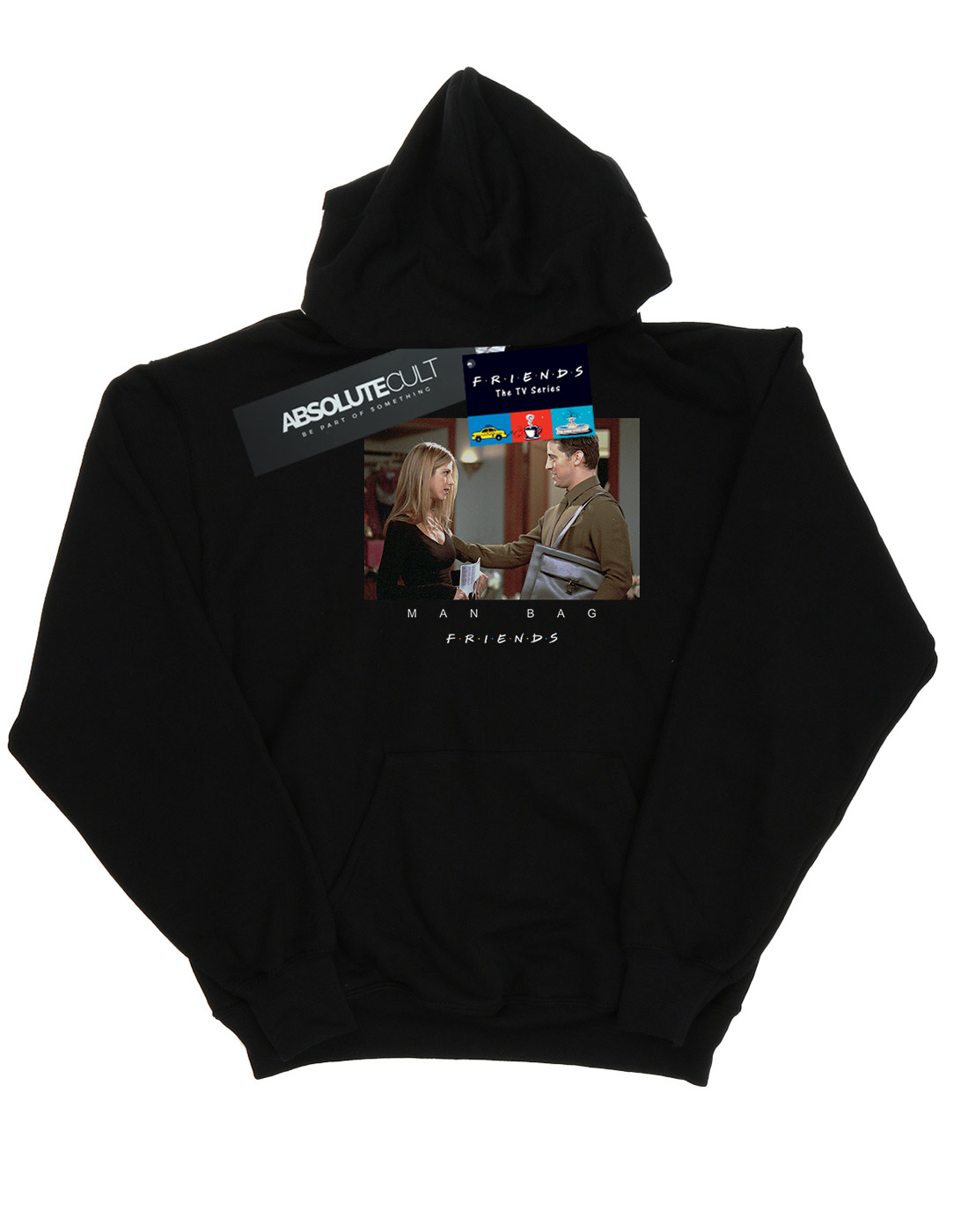 Absolute Cult Friends Girls Man Bag Sweatshirt