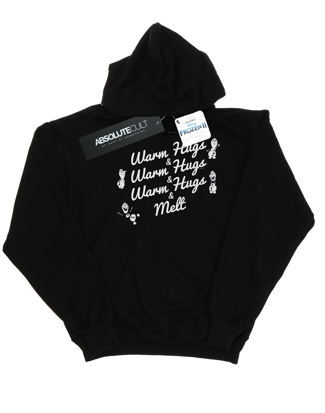 Disney Boys Frozen 2 Olaf Warm Hugs And Melt Hoodie - Picture 5 of 7