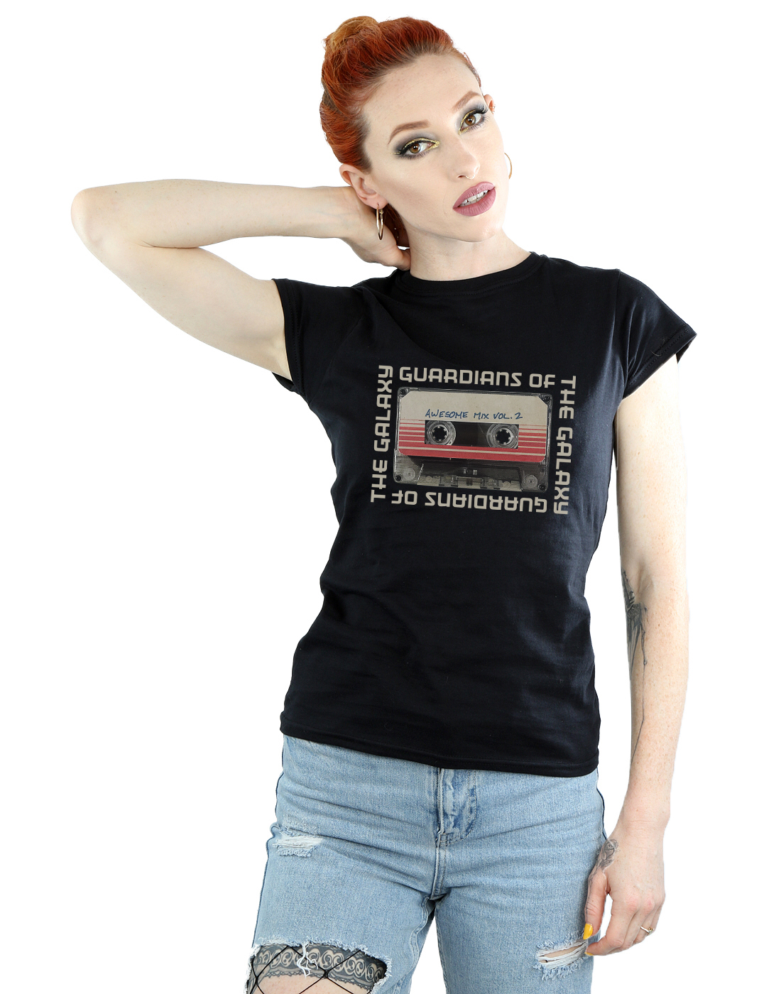 camiseta marvel mujer