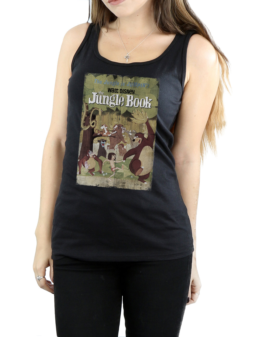 Disney Women's The Jungle Book Retro Poster Vest - Picture 8 of 25