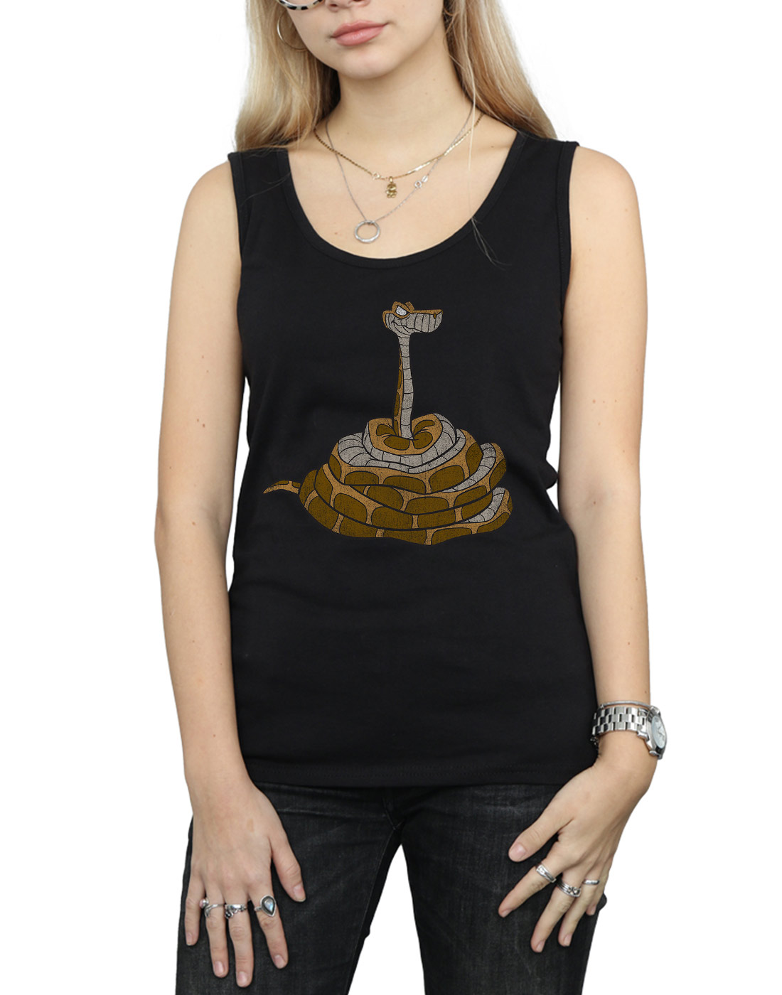 Disney Women's The Jungle Book Classic Kaa Vest - Picture 8 of 25