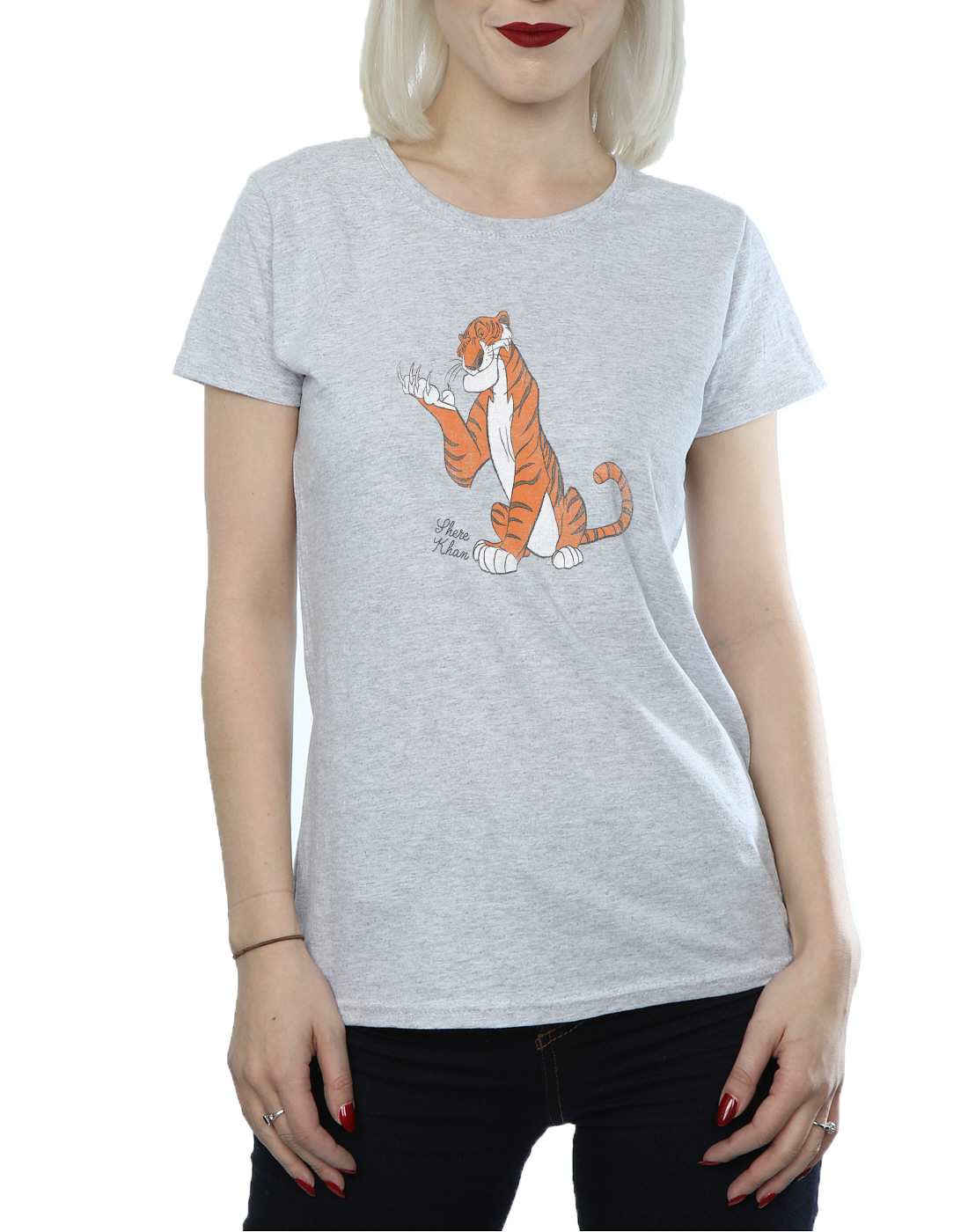 Disney Women's The Jungle Book Classic Shere Khan T-Shirt - Picture 8 of 13