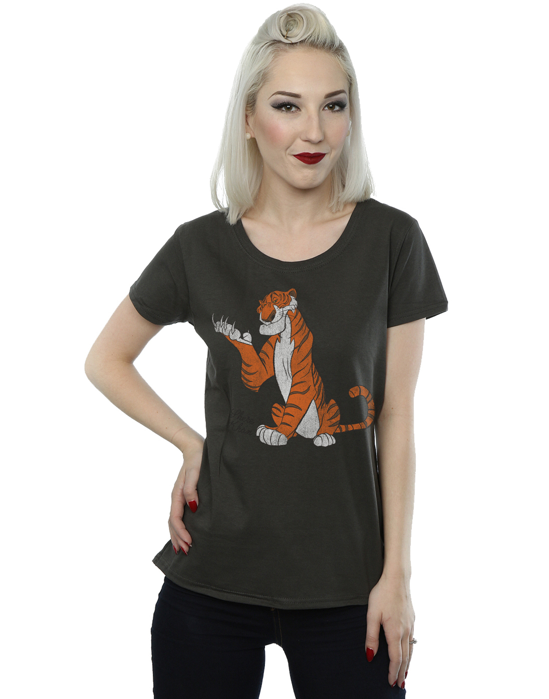 Disney Women's The Jungle Book Classic Shere Khan T-Shirt - Picture 10 of 13