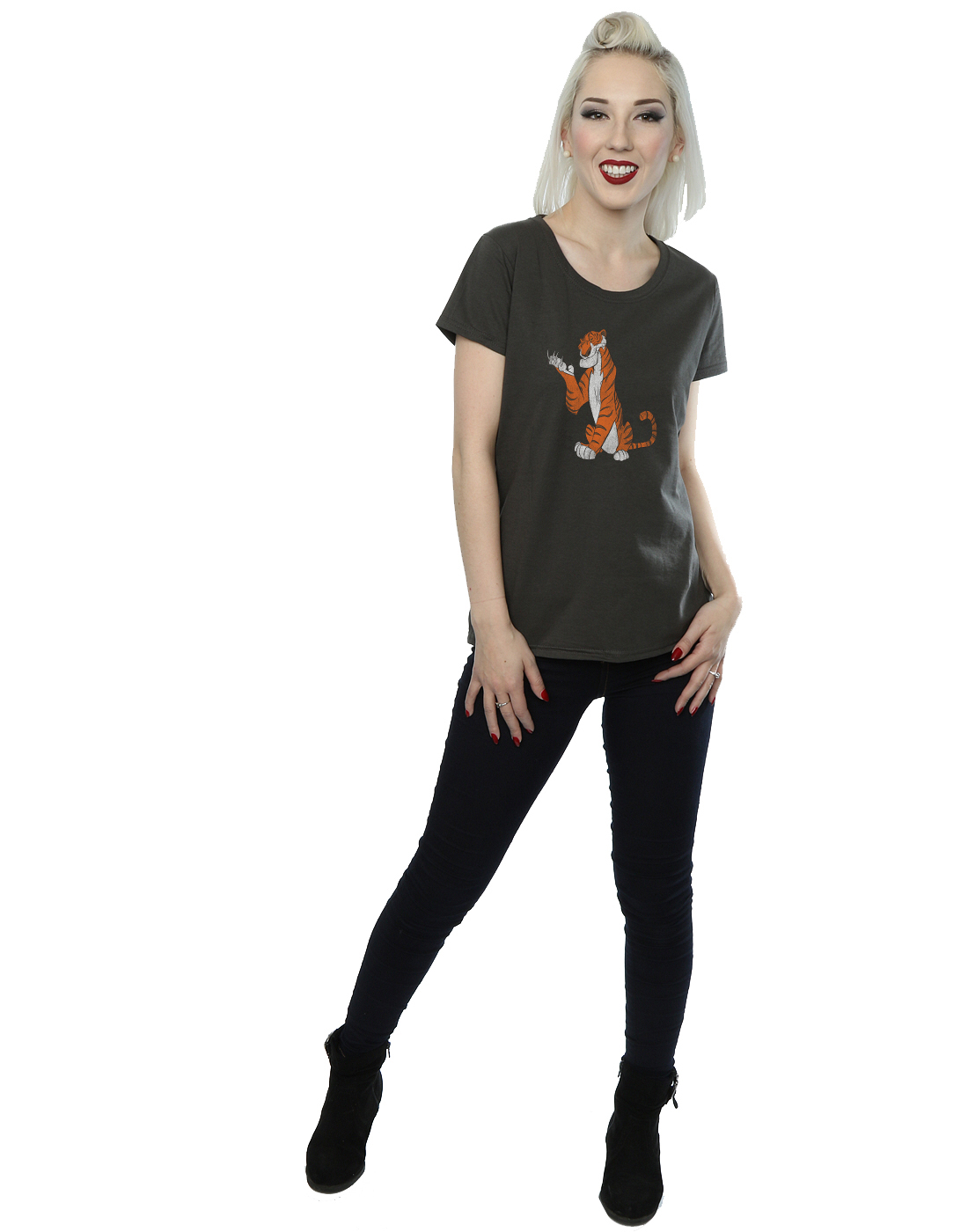 Disney Women's The Jungle Book Classic Shere Khan T-Shirt - Picture 13 of 13