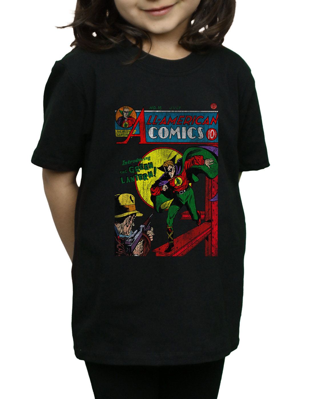 DC Comics Girls Justice League All American Comics Issue 16 Cover T-Shirt - Picture 8 of 13