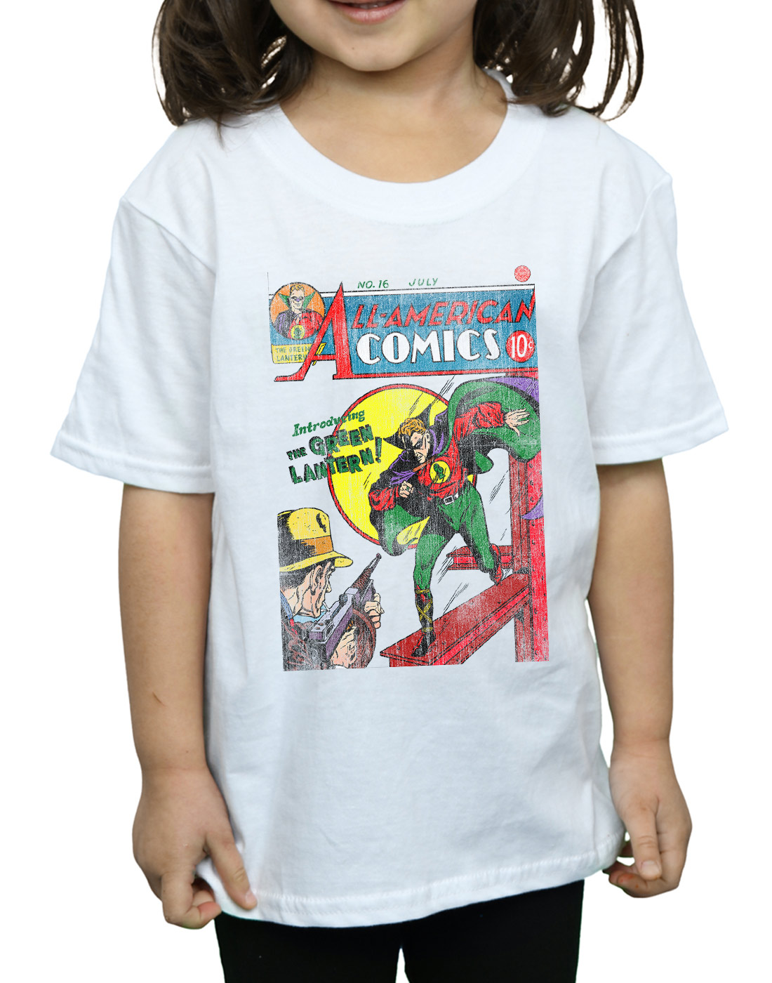 DC Comics Girls Justice League All American Comics Issue 16 Cover T-Shirt - Picture 12 of 13